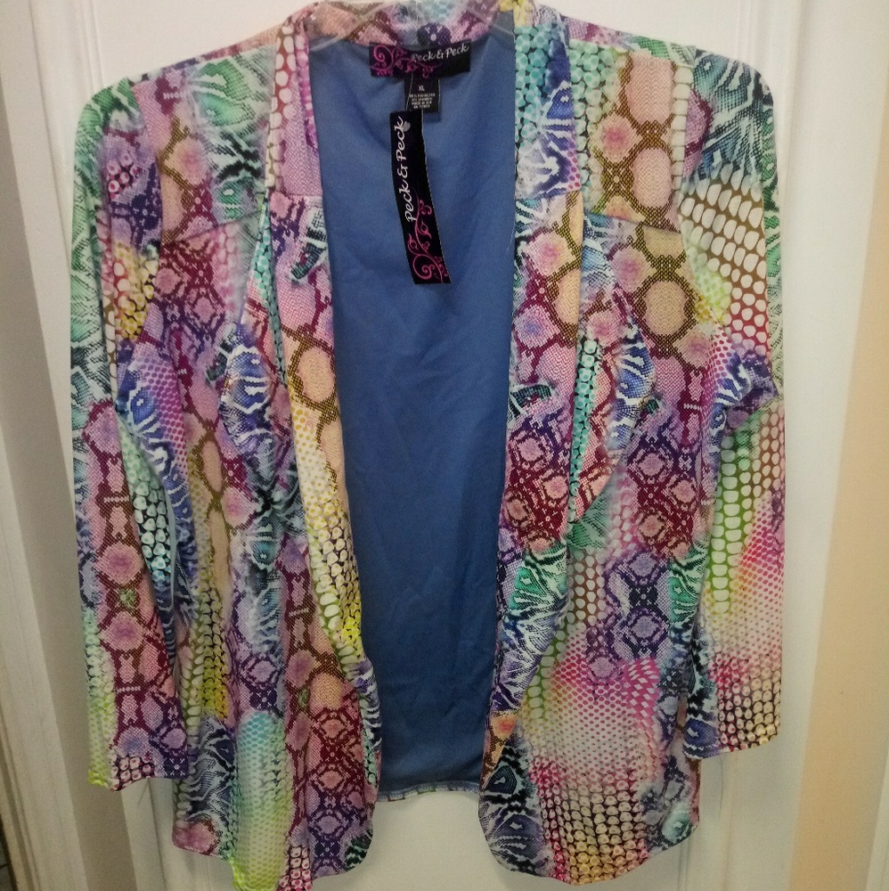 Peck & peck light blazer